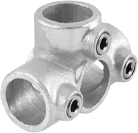 NORMA 176 buiskoppeling 3-weg 90º - Ø33.7mm