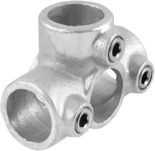 NORMA 176 buiskoppeling 3-weg 90º - Ø33.7mm