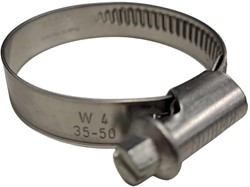 Slangklem RVS 35-50 / 12 mm 
