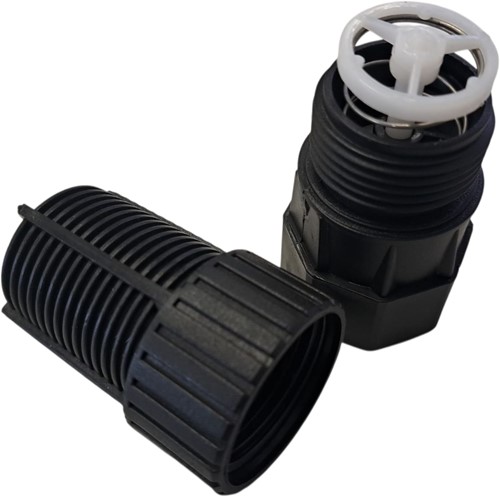 Scala Kunststof voetklep 1"-2