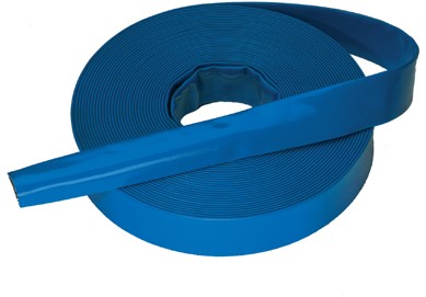 Alfaflat L PVC plat oprolbare slang - 50 meter - 38 mm