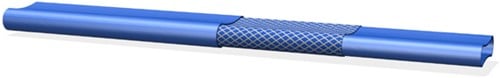 Alfaflat M PVC plat oprolbare slang - 50 meter - 32 mm