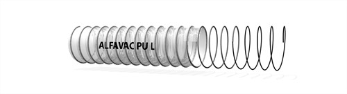 Alfavac PU-L Flexibele Polyurethaan Slang 10 Meter 180 MM