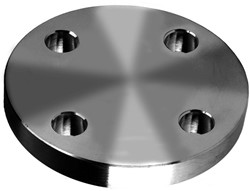 Blindflens Type 05 zwart