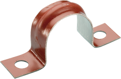 Buiszadel gemenied (RAL 3009) staalband GM1516 | 15-16mm -- 5/8''