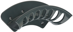 GEKA Wandslanghouder aluminium 189 mm donkergrijs