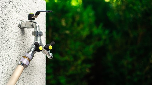 Colortap Y-stuk 3/4 met kraantjes-2