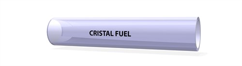 Cristal fuel oliebestendige PVC slang - 50 meter - 12 mm x 16 mm