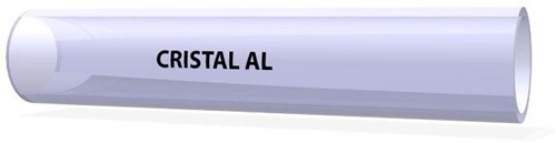 Cristal AL onversterkte PVC slang - 100 meter - 4 mm x 6 mm