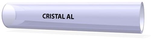 Cristal AL onversterkte PVC slang - 50 meter - 16 mm x 21 mm