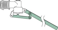 Vlotterkraan 3" -2