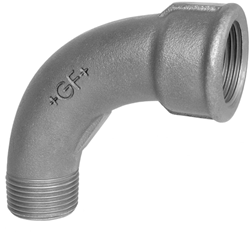 GF bocht 90º type 1 binnendraad x buitendraad
