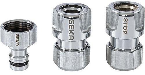 GEKA Plus basisset verchroomd