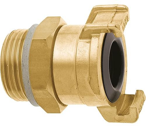 GEKA Plus 360° snelkoppeling buitendraad 40 bar