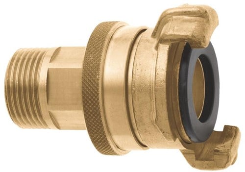 GEKA Plus zuig- en hogedrukkoppeling SH buitendraad 50 Bar