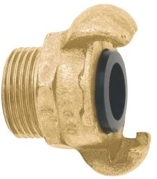 GEKA gietijzer snelkoppeling buitendraad 10 bar