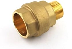 HSF ISIFLO Overgangskoppeling / Puntstuk | PE/PVC 20 x Bu 1/2 Type-110''