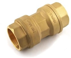 HSF ISIFLO Rechte Koppeling | PE/PVS 50 x PE/PVC 50 | Type-100