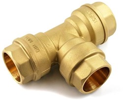 HSF ISIFLO Insteekkoppeling / T-stuk | PE/PVC 40 x PE/PVC 40 x PE/PVC 40 | Type-125