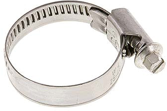 HD Slangklem RVS 20 - 27 MM