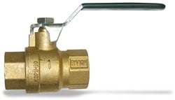 HSF Waterkogelkraan met hendel | 1/2 DN15 2x bindr. KIWA/DVGW -10º +90º PN25''