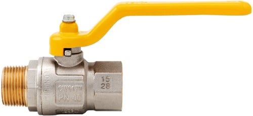 Itap Kogelkraan 067 binnendraad x buitendraad