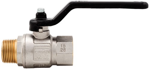 Itap Kogelkraan 077 binnendraad x buitendraad