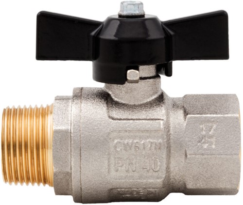 Itap Kogelkraan 079 T binnendraad x buitendraad