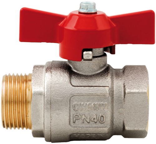 Itap Kogelkraan 093 binnendraad x buitendraad