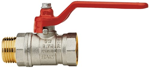 Itap Kogelkraan 112 binnendraad x buitendraad