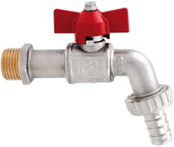 ITAP Kogeltapkraan 134 T - buitendraad + slangaansluiting