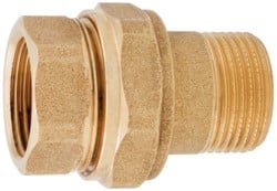 ITAP 3-delige koppeling 151 - binnendraad x buitendraad + platte ring