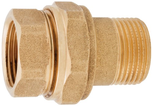 ITAP 3-delige koppeling 151 - binnendraad x buitendraad + platte ring