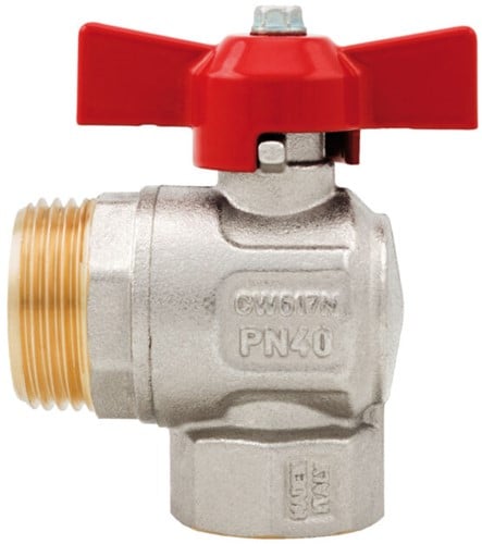 ITAP Kogelkraan Haaks 298SDC Binnendraad 3/4 x Buitendraad 1