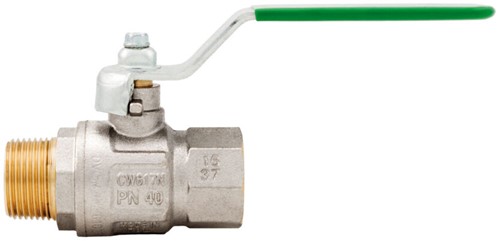 ITAP 377 kogelkraan DVGW - binnendraad 1 x buitendraad 1