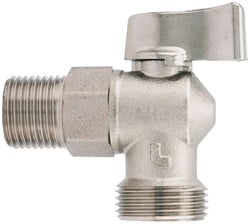 ITAP 392 Kogelkraan haaks - buitendraad 1/2'' x 3/4''
