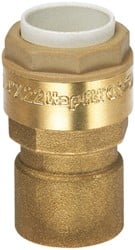 ITAP 610 push-fit schroefstuk DVGW - 25 mm x 3/4