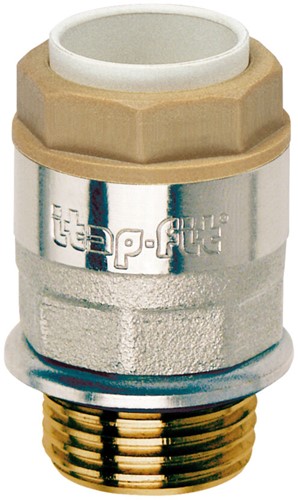 ITAP 618 push-fit puntstuk - 18 mm x 1/2"