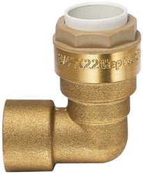 ITAP 645 push-fit knie DVGW - 15 mm x 1/2"