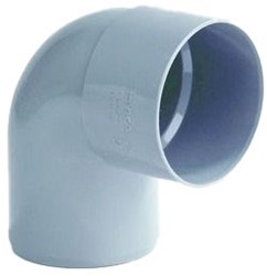 DYKA korte bocht 90° PVC - lijmmof/spie