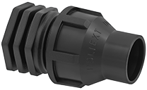 Druppelslang eindstop PP knel 16 mm