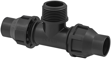 PP Koppeling T-stuk knel x buitendraad