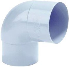DYKA HWA bocht mof / verjongd spie 87,5° PVC KOMO