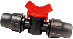 Palaplast kogelkraan met knelkoppeling 20 x 20 mm 