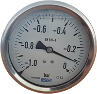 Manometer 213.53 100 MM Achteraansluiting