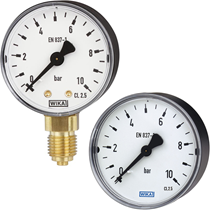 Manometer 111 100 MM -1+1.5 Bar 1/2" Onderaansluiting