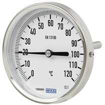 Bimetalen Thermometer Type A52 0-120º 63 x 63 MM