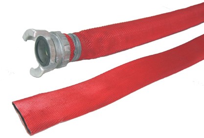 Brandslang Rubber Rood 63 MM 20 Meter