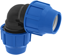 PE Knie knel - Kiwa Keur - 20 mm - met EAN label