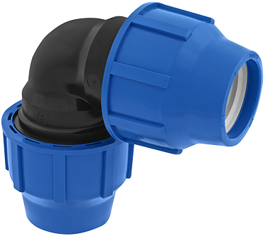 PE Knie knel - Kiwa Keur - 20 mm - met EAN label